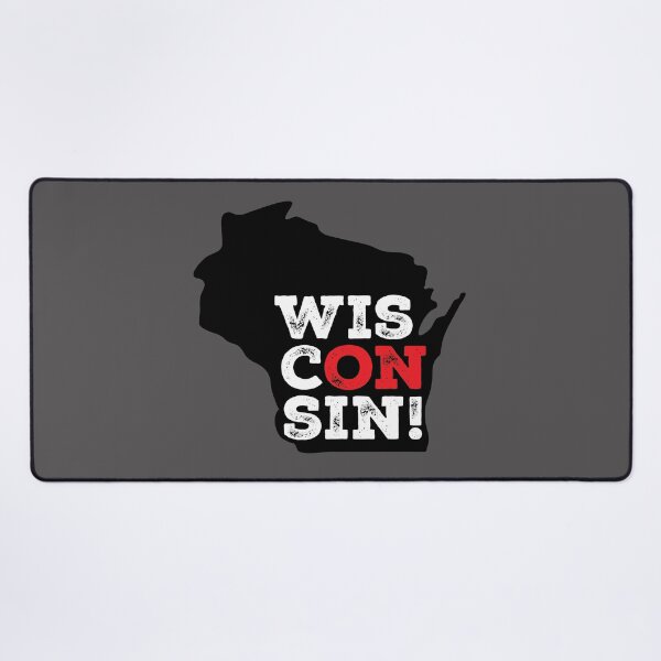 Item preview, On Wisconsin! State Silhouette 2 designed and sold by gstrehlow2011.