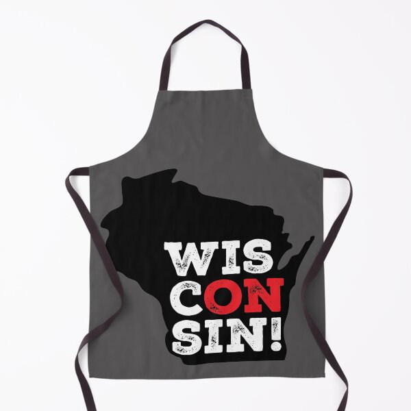 Item preview, On Wisconsin! State Silhouette 2 designed and sold by gstrehlow2011.