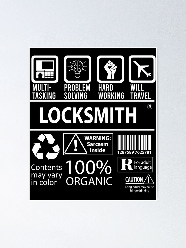 Thumbnail 1 of 3, Poster, Locksmith designed and sold by Streanin.