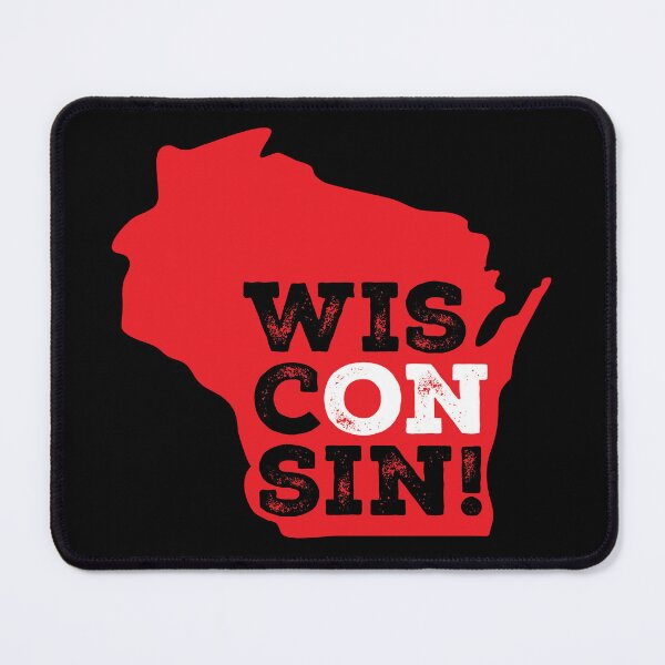 Item preview, On Wisconsin! State Silhouette 3 designed and sold by gstrehlow2011.