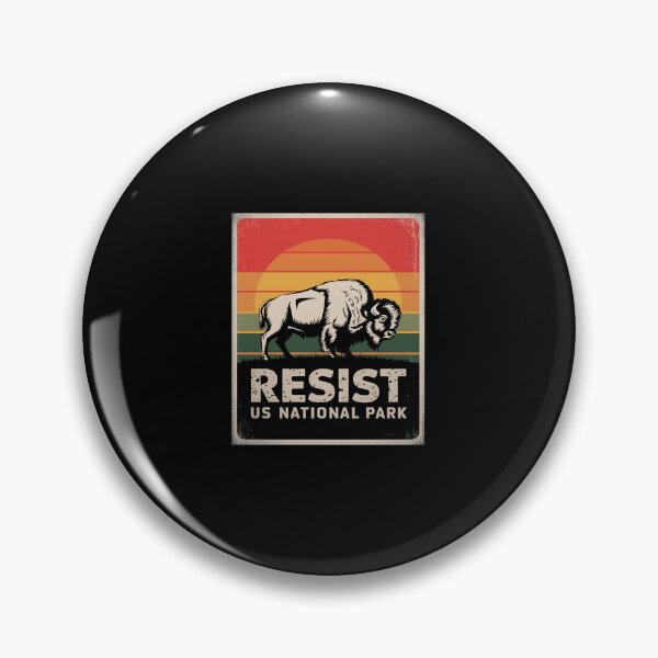 Item preview, Sunset Buffalo Resist For National Park Resist  designed and sold by CombatTask.