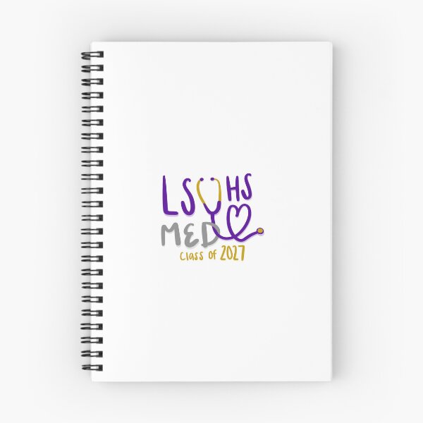 Item preview, LSUHS Med Heart Stethoscope c/o 2027 designed and sold by ShenandoahSarah.