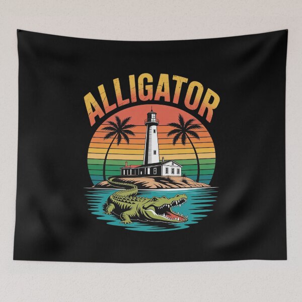 Item preview, Alligator Alcatraz  Alcatraz Island Alligator Men Women52  designed and sold by PowAcademy.