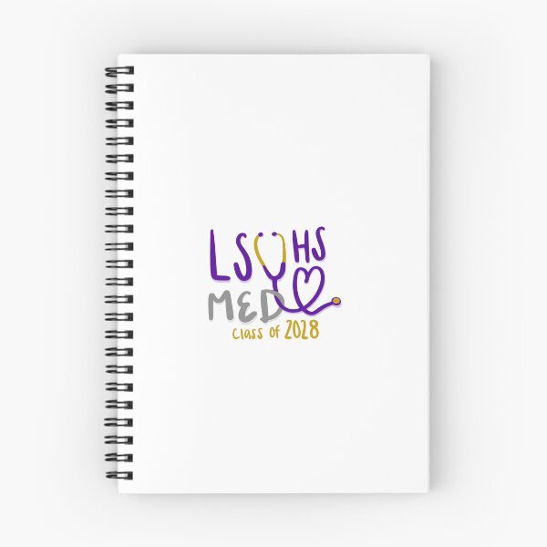 Item preview, LSUHS Med Heart Stethoscope c/o 2028 designed and sold by ShenandoahSarah.