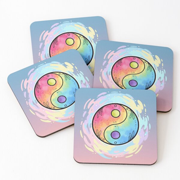 Item preview, Colorful Yin Yang designed and sold by mezzilicious.