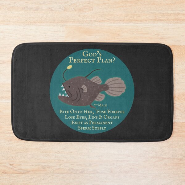 Item preview, God's Perfect Plan? - Anglerfish - Atheist Animals designed and sold by EvergreenRevolt.