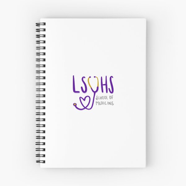 Item preview, LSUHS school of medicine heart stethoscope designed and sold by ShenandoahSarah.