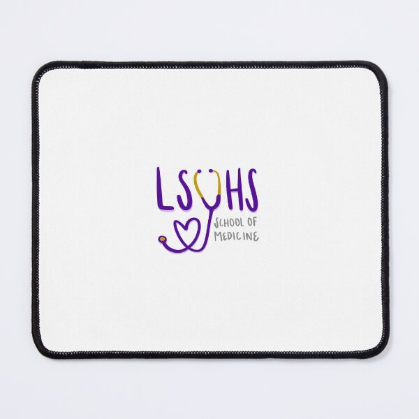 Item preview, LSUHS school of medicine heart stethoscope designed and sold by ShenandoahSarah.