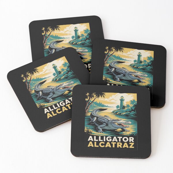 Item preview, Alligator Alcatraz swamp  designed and sold by PowAcademy.