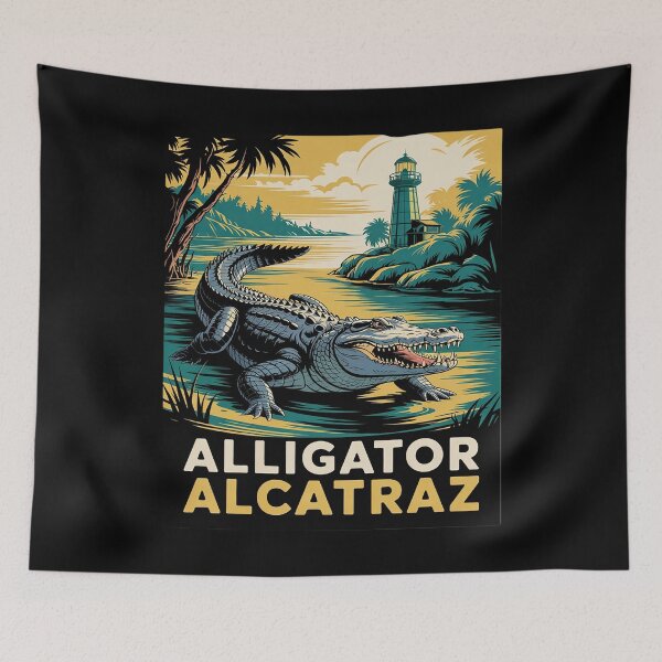 Item preview, Alligator Alcatraz swamp  designed and sold by PowAcademy.