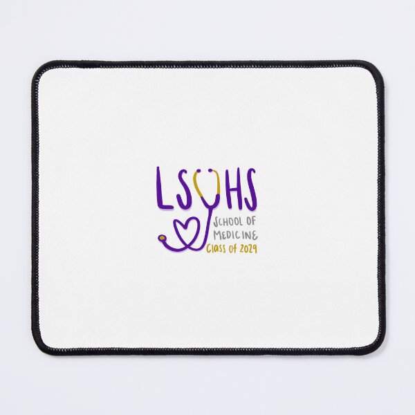 Item preview, LSUHS school of medicine heart stethoscope c/o 2029 designed and sold by ShenandoahSarah.