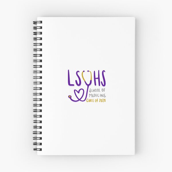 Item preview, LSUHS school of medicine heart stethoscope c/o 2028 designed and sold by ShenandoahSarah.