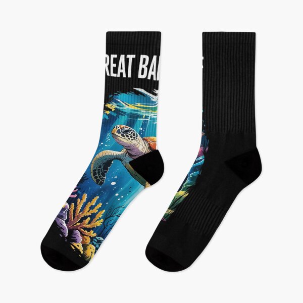 Item preview, Coral reef Sea Turtle Diving Australia Great Barrier Reef  designed and sold by CombatTask.