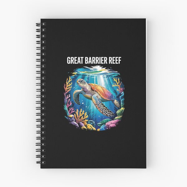 Item preview, Coral reef Sea Turtle Diving Australia Great Barrier Reef  designed and sold by CombatTask.