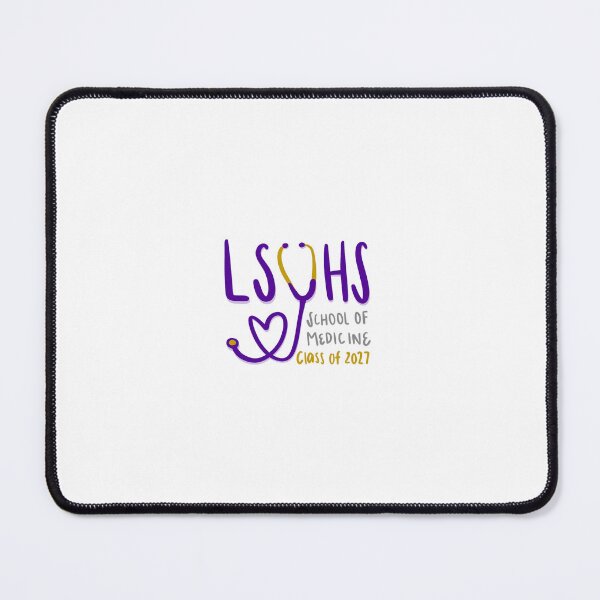 Item preview, LSUHS school of medicine heart stethoscope c/o 2027 designed and sold by ShenandoahSarah.