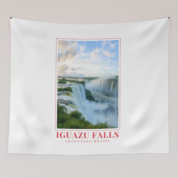 Item preview, Iguazu Falls Argentina Brazil Travel Photography designed and sold by MapMyMiles.