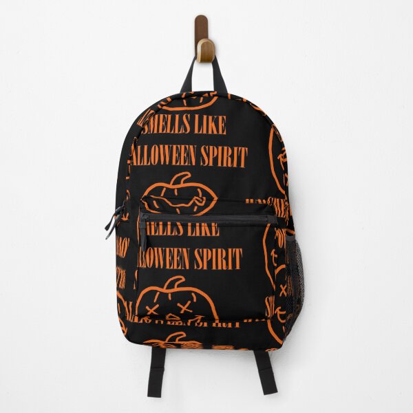 Item preview, Funny Nerdy Smells Like Halloween Spirit Orange Grunge 90's Parody designed and sold by MathWare MathClips.