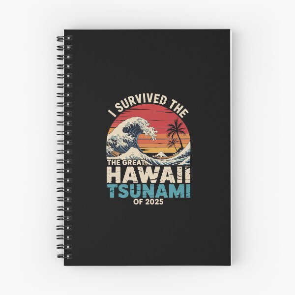 Item preview, Epic Survival I Survived The Great Hawaii Tsunami of 2025 1  designed and sold by CombatTask.