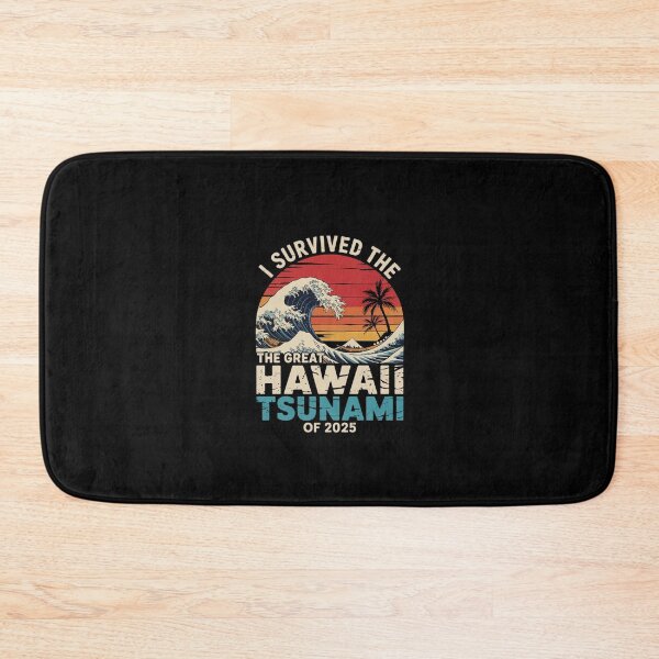 Item preview, Epic Survival I Survived The Great Hawaii Tsunami of 2025 1  designed and sold by CombatTask.