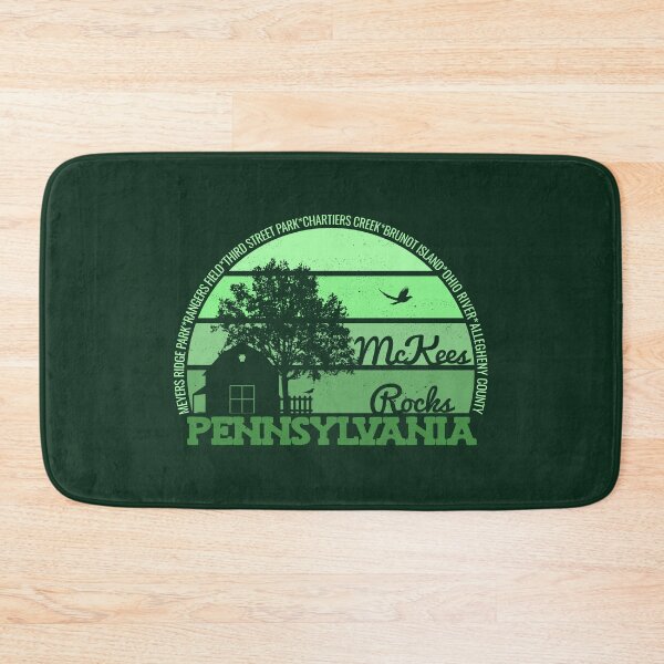 Item preview, McKees Rocks Pennsylvania Sunset Retro Vintage Local Pride Logo designed and sold by CRHPOD20.