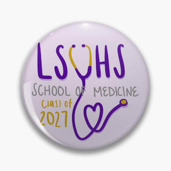 Item preview, LSUHS School of Medicine Stethoscope Heart c/o 2027 designed and sold by ShenandoahSarah.