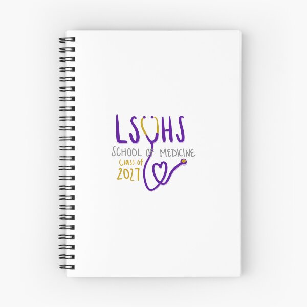 Item preview, LSUHS School of Medicine Stethoscope Heart c/o 2027 designed and sold by ShenandoahSarah.