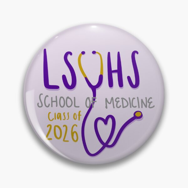 Item preview, LSUHS School of Medicine Stethoscope Heart c/o 2026 designed and sold by ShenandoahSarah.