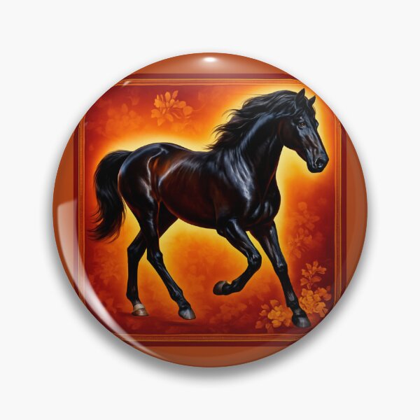 Item preview,  Fire Horse of Luck and Protection 2026 designed and sold by Zofia Sosnecka.