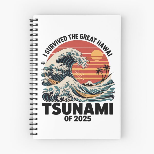 Item preview, Epic Survival I Survived The Great Hawaii Tsunami of 2025 2  designed and sold by MythWoot.