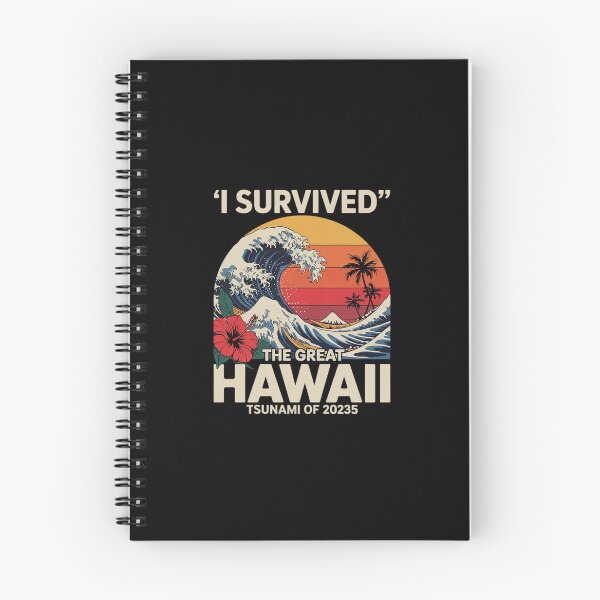 Item preview, Epic Survival I Survived The Great Hawaii Tsunami of 2025 4  designed and sold by CombatTask.