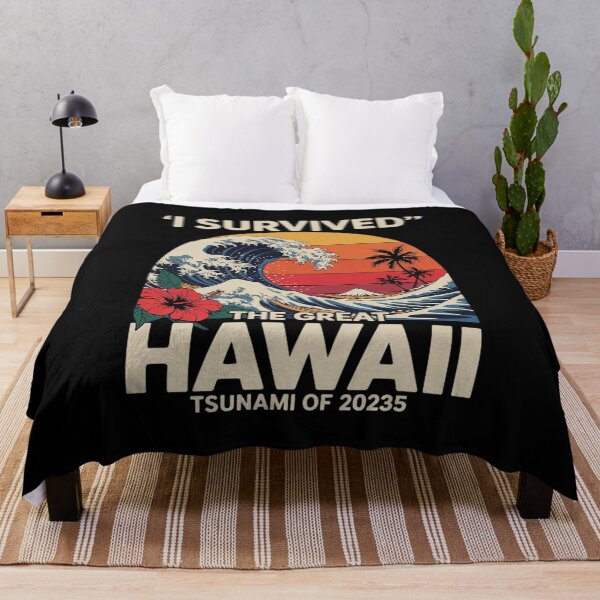 Item preview, Epic Survival I Survived The Great Hawaii Tsunami of 2025 4  designed and sold by CombatTask.