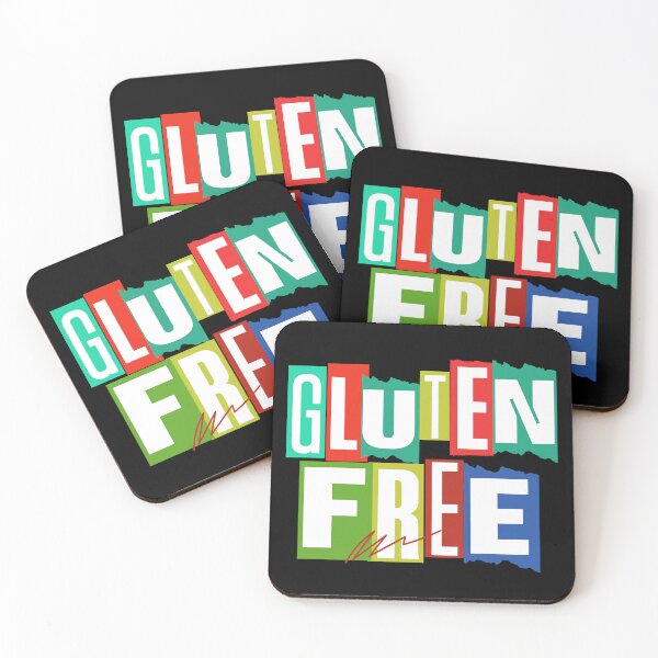 Item preview, Gluten Free Colorful Statement Art designed and sold by Bliss Find And Design.