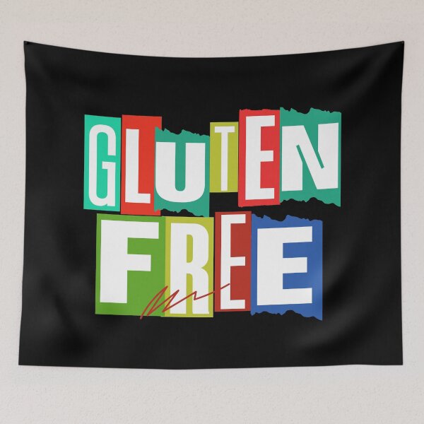 Item preview, Gluten Free Colorful Statement Art designed and sold by Bliss Find And Design.