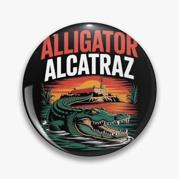 Item preview, Alligator Alcatraz, Florida Everglades Parody  designed and sold by PowAcademy.