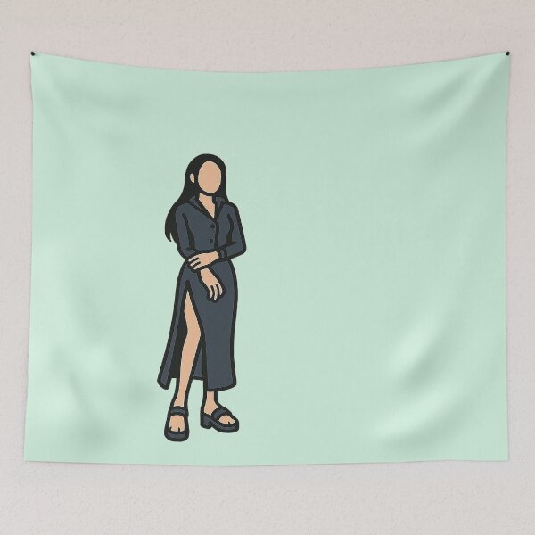 Item preview, One Piece – Nico Robin – Minimalist Icon designed and sold by AnimeShin.