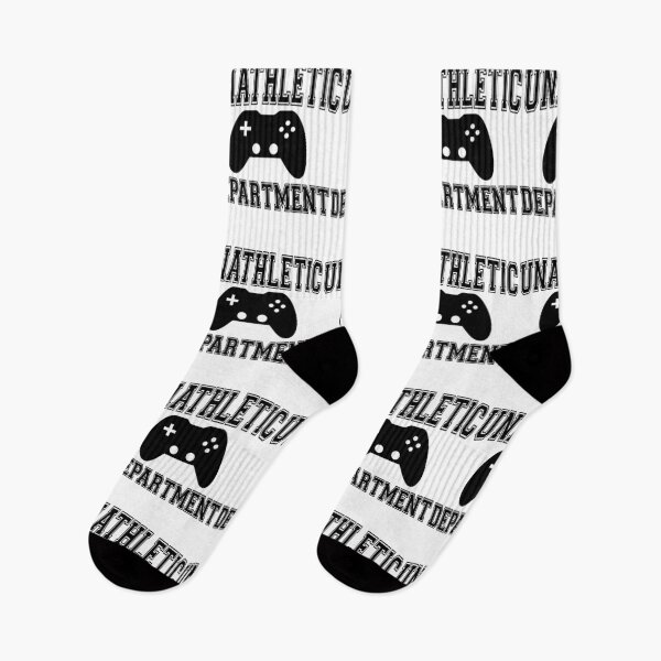 Item preview, Funny Nerdy Unathletic Department Video Game Player Black Text designed and sold by MathWare MathClips.