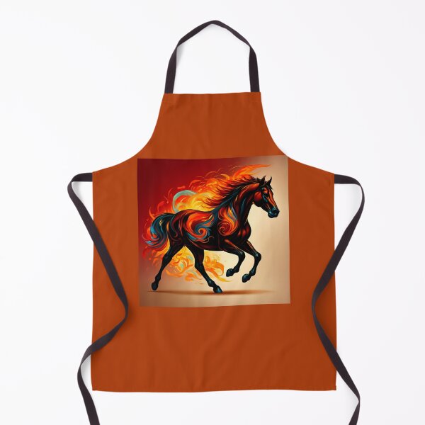 Item preview, Fire Horse of Luck and Protection 2026 designed and sold by Zofia Sosnecka.