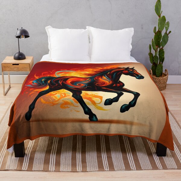 Item preview,  Fire Horse of Luck and Protection 2026 designed and sold by Zofia Sosnecka.