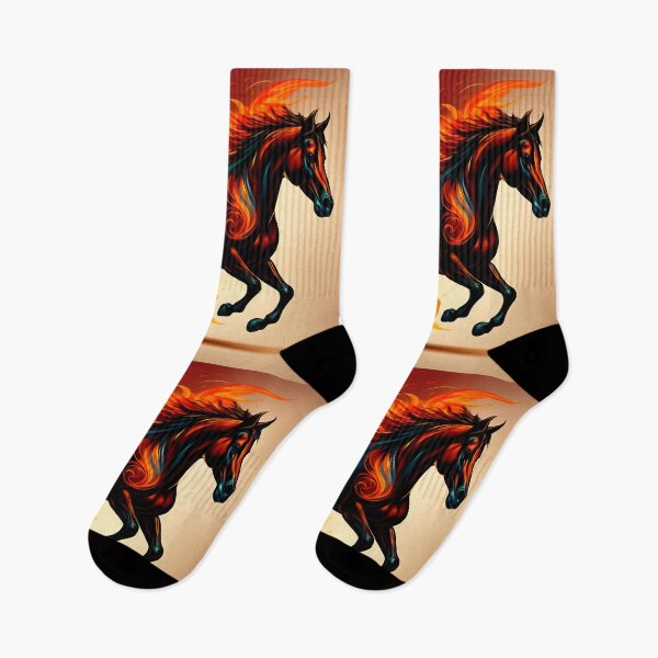 Item preview,  Fire Horse of Luck and Protection 2026 designed and sold by Zofia Sosnecka.