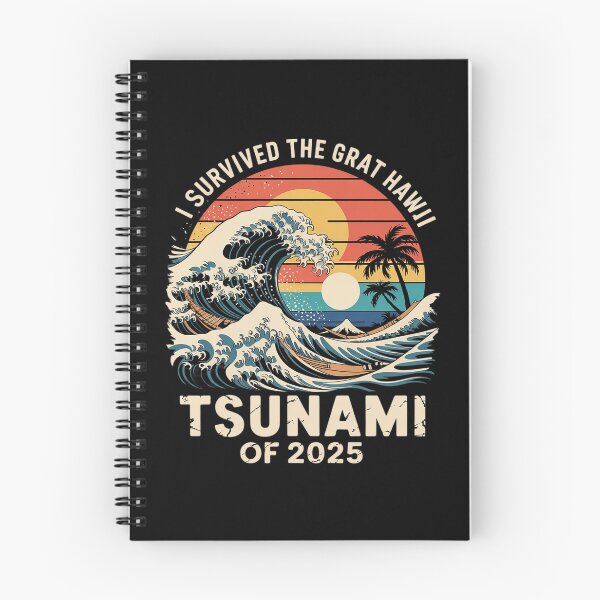 Item preview, Epic Survival I Survived The Great Hawaii Tsunami of 2025 5  designed and sold by MythWoot.