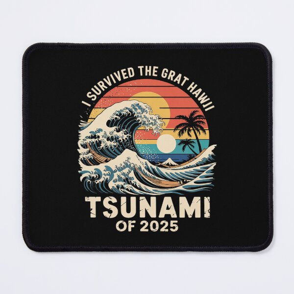 Item preview, Epic Survival I Survived The Great Hawaii Tsunami of 2025 5 designed and sold by MythWoot.