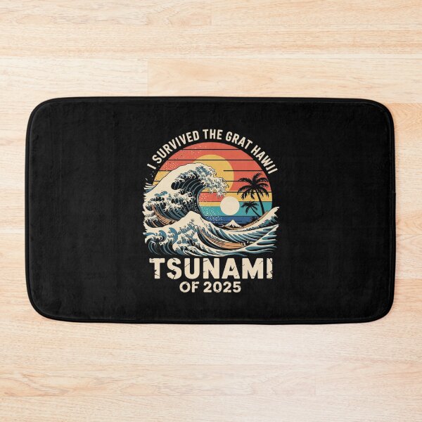 Item preview, Epic Survival I Survived The Great Hawaii Tsunami of 2025 5  designed and sold by MythWoot.