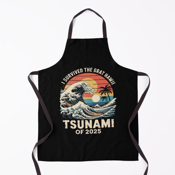 Item preview, Epic Survival I Survived The Great Hawaii Tsunami of 2025 5 designed and sold by MythWoot.
