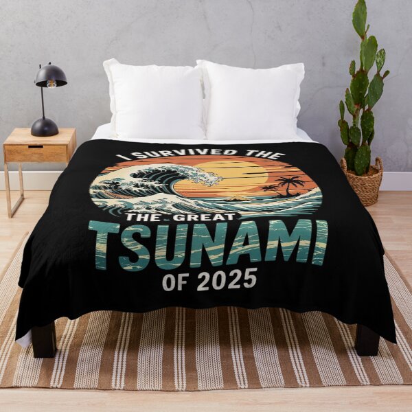 Item preview, Epic Survival I Survived The Great Hawaii Tsunami of 2025 14 designed and sold by CombatTask.