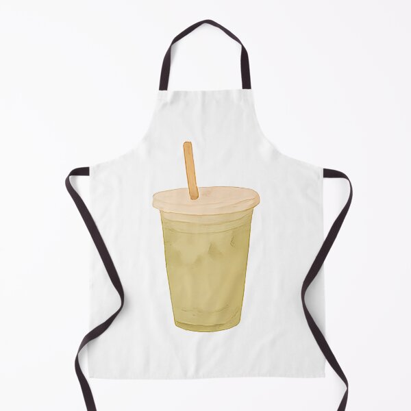 Item preview, Iced Matcha Illustration | Minimal Cafe Aesthetic Art designed and sold by TestingN-cap.