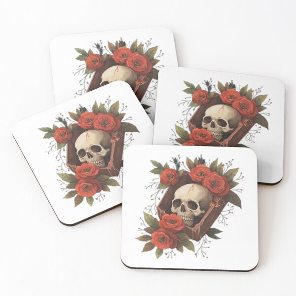 Item preview, Skull True Love Until Die designed and sold by WoodBellaLove.