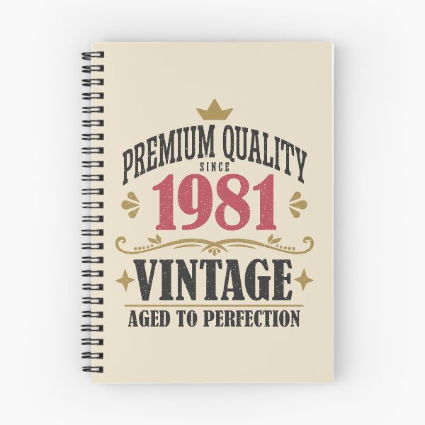 Item preview, 45th Birthday Vintage 1981 Premium Quality 45 Years Old designed and sold by eclecTEEq.