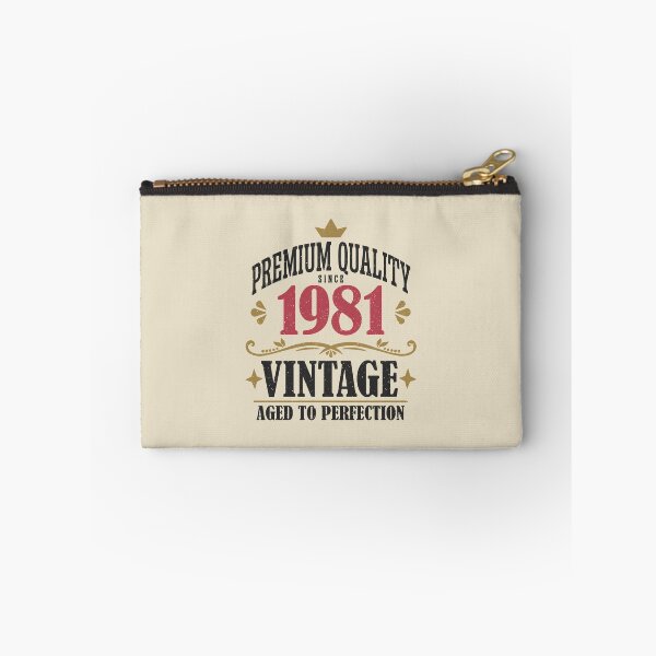 Item preview, 45th Birthday Vintage 1981 Premium Quality 45 Years Old designed and sold by eclecTEEq.