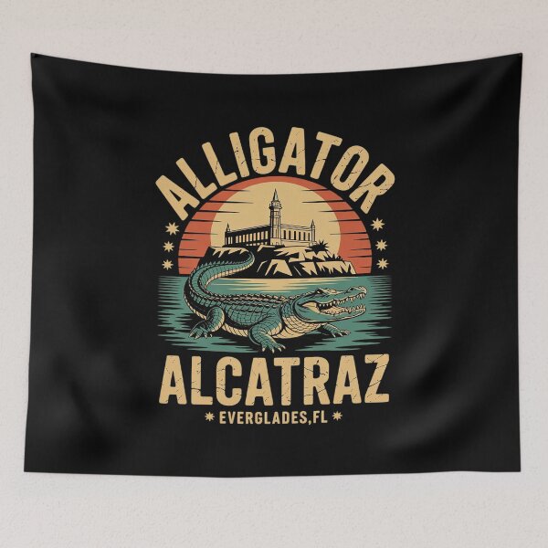 Item preview, Alligator Alcatraz, Florida Everglades Prison 3  designed and sold by PowAcademy.