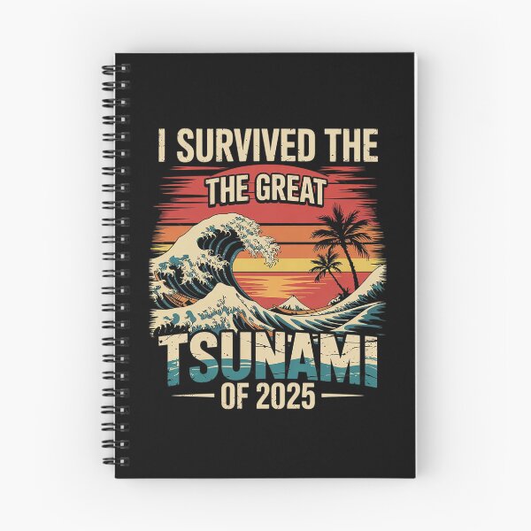 Item preview, Epic Survival I Survived The Great Hawaii Tsunami of 2025 16  designed and sold by MythWoot.